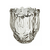 Vaso Decorativo Champanhe Cachepot Vidro - 10 cm - Ela Decora
